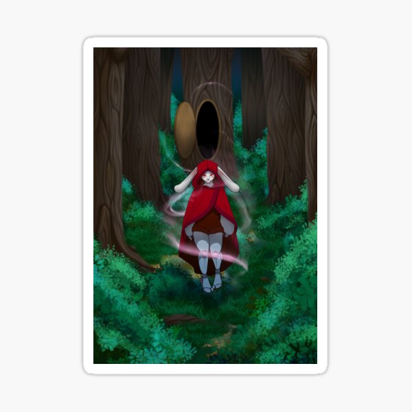 Le mage rouge Sticker