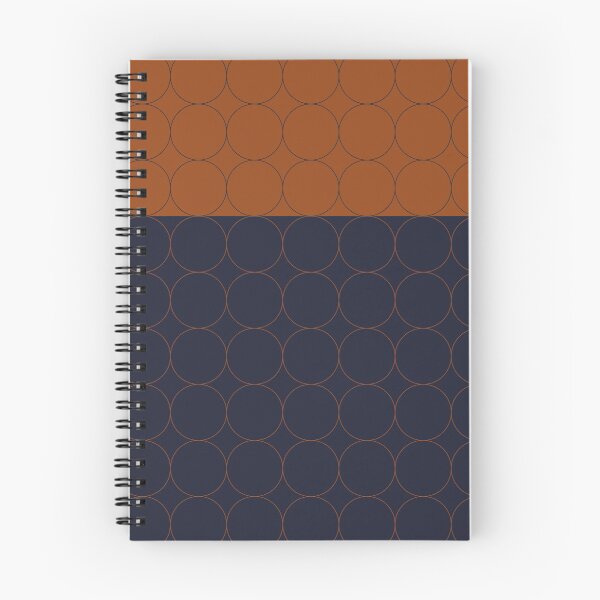Item preview, Navy and Rust Circles II designed and sold by BlertaDK.