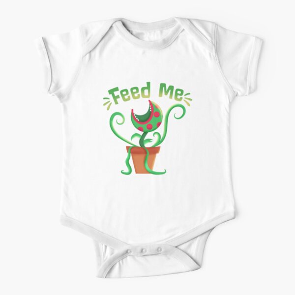 Feed Me Seymour Short Sleeve Baby One-Piece