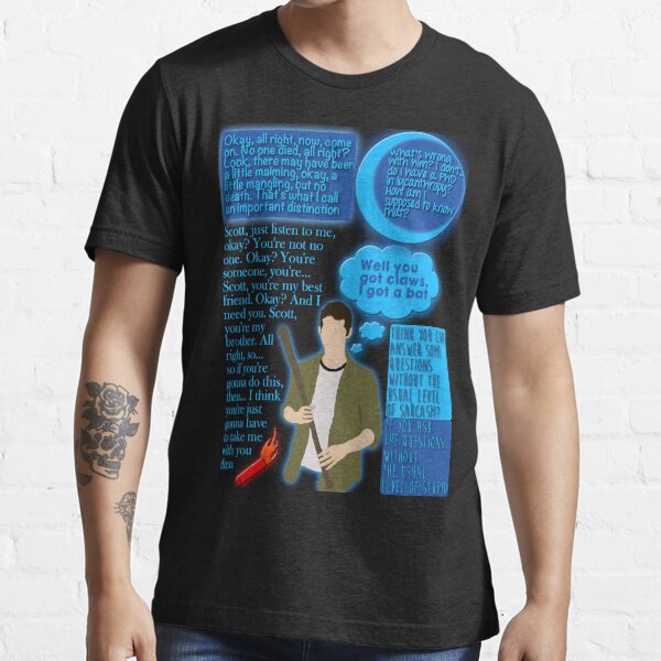 "Stiles Stilinski Quotes" Tshirt for Sale by tinkerz Redbubble teen wolf tshirts stiles