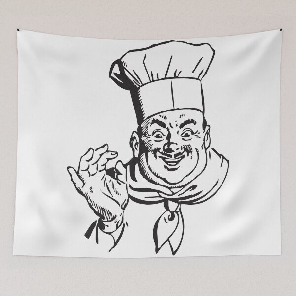 Item preview, CHEF Vintage Art designed and sold by Bruce ALMIGHTY Baker.