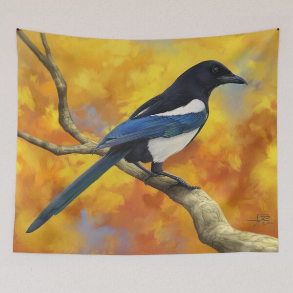Item preview, Autumn Magpie designed and sold by Powers Art.
