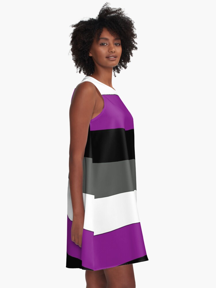 Asexual Pride Flag A Line Dress For Sale By Disneyfanatic23 Redbubble 5896