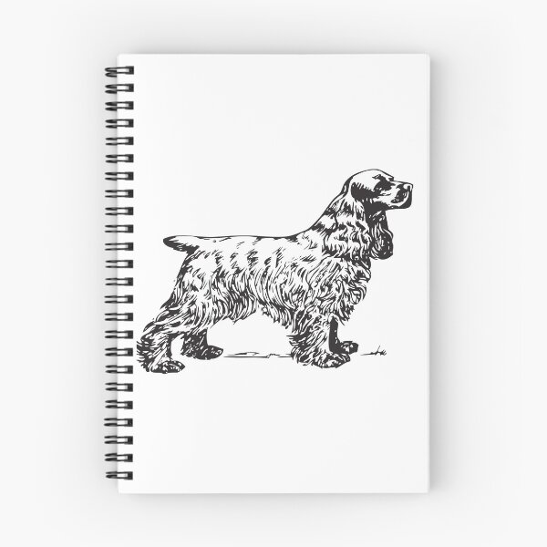 Item preview, COCKER SPANIEL Vintage Art designed and sold by Bruce ALMIGHTY Baker.