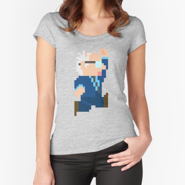 BERNIE JUMPMAN Fitted Scoop T-Shirt