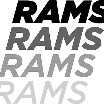 Artwork thumbnail, Derby County Rams Text by footy and more