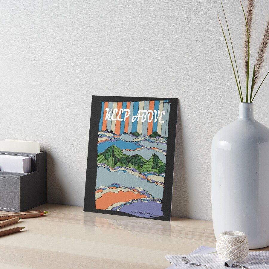 Item preview, Art Board Print designed and sold by Roesbery.