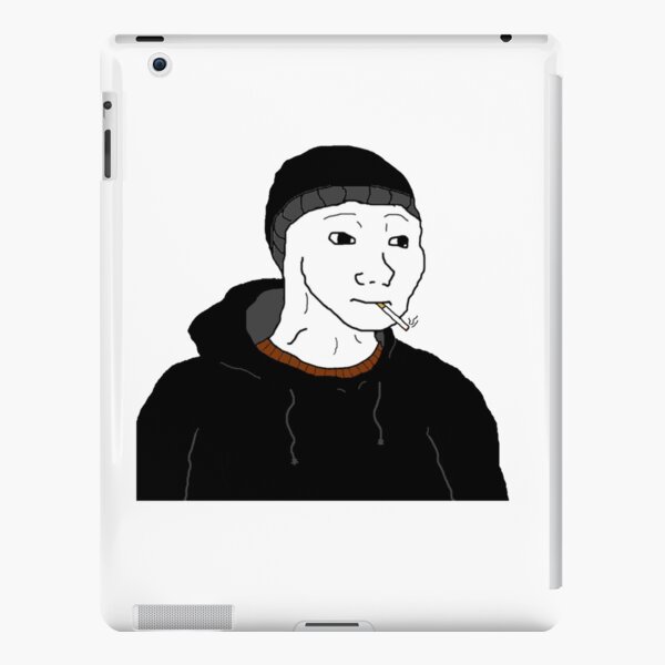 Doomer Wojak | Funny Meme | iPad Case & Skin