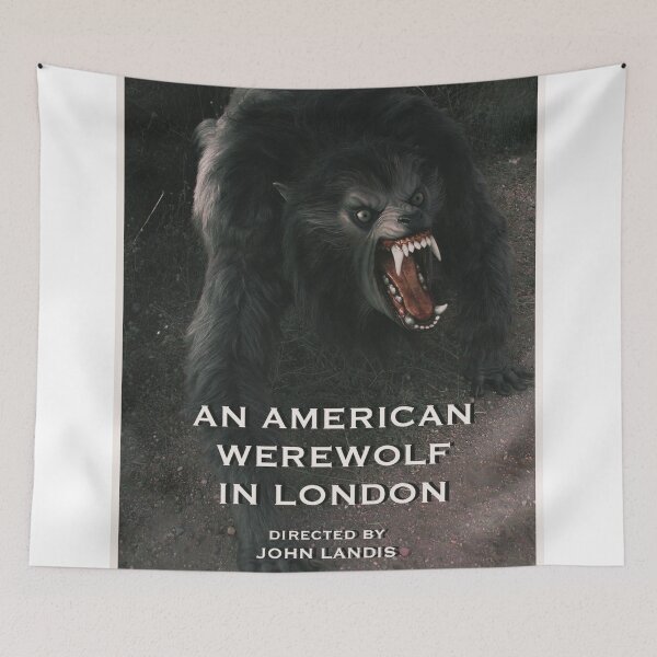 Item preview, An American Werewolf in London - Fanmade Poster designed and sold by ElleWulf.