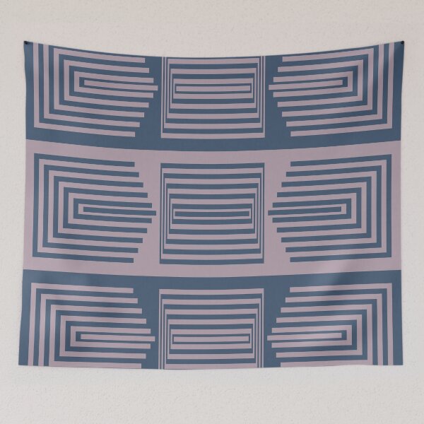 Item preview, Bicolor Geometric VIII designed and sold by BlertaDK.