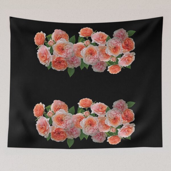 Item preview, Ediemagic Jet Black with Roses designed and sold by Ediemagic.