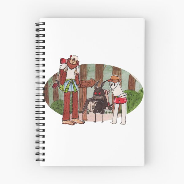 Item preview, Cryptid Camping Trip with Bigfoot Mothman and Fresno Nightcrawler designed and sold by Grace Excellence _.