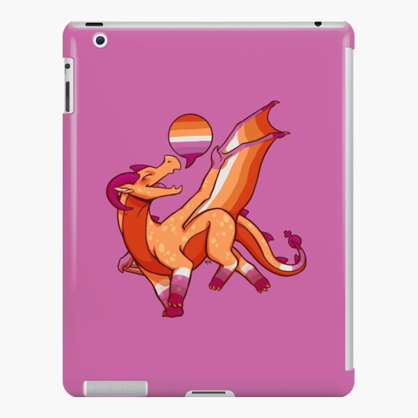 Lesbian Pride Flag Dragon 2nd Edition New Flag Ipad Case And Skin For