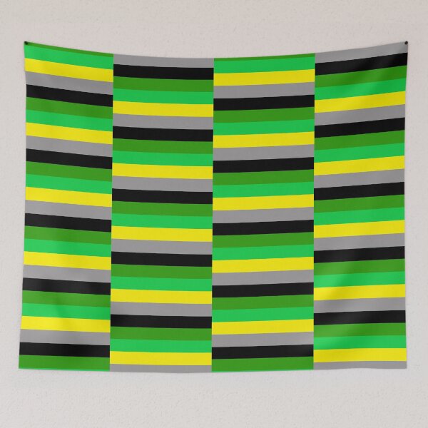 Item preview, Aromantic Pride Flag (Yellow-Stripe Variant) designed and sold by DisneyFanatic23.