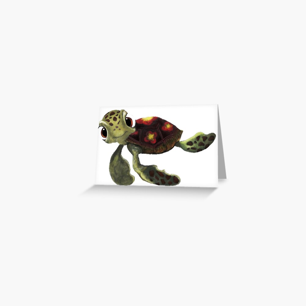 Squirt Finding Nemo Art Print By Drewsandler Redbubble