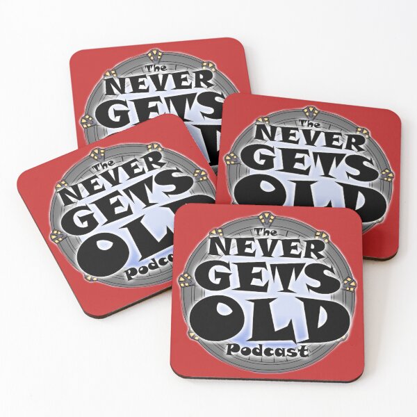 Item preview, The Never Gets Old Logo designed and sold by Mac Jackson.