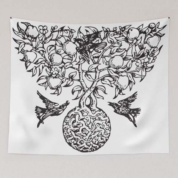 Item preview, INTERTWINING TREE Vintage Art designed and sold by Bruce ALMIGHTY Baker.