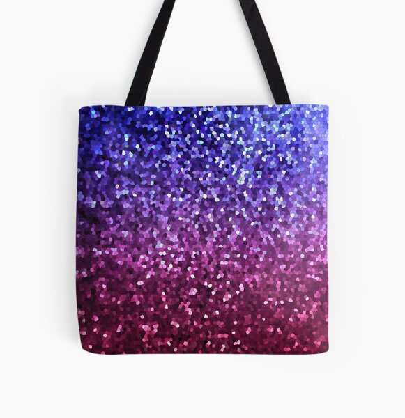 Graphic Mosaic Sparkley Texture G201 All Over Print Tote Bag