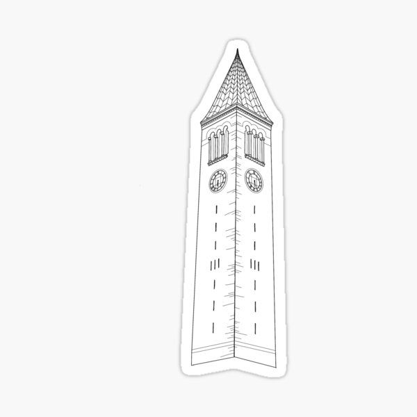Cornell Tower | McGraw Tower Sticker