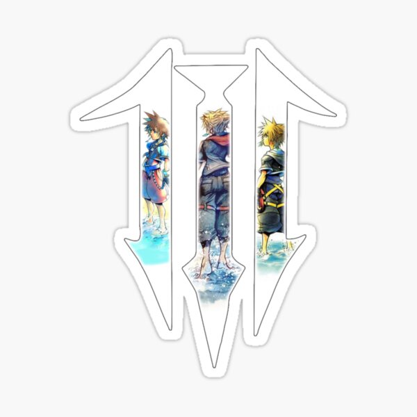 Artikel-Vorschau von Kingdom Hearts 3 Logo - Die 3 Zeitalter von Sora, designt und verkauft von legendofsarah.