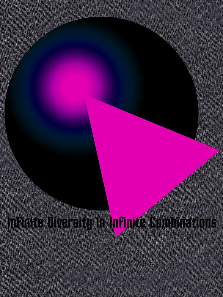 IDIC Black & Hot Pink by Etakeh