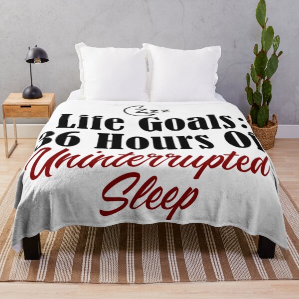 Item preview, Life Goals Uninterrupted Sleep Dream Nap Snooze Tired designed and sold by Articulate.