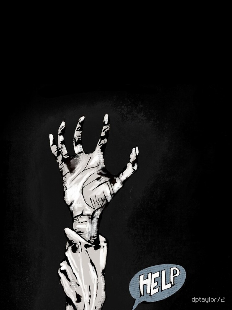 Thumbnail 4 of 4, iPhone Case, Help designed and sold by dptaylor72.