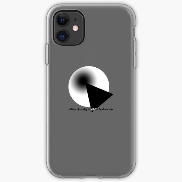 IDIC White & Black iPhone Soft Case