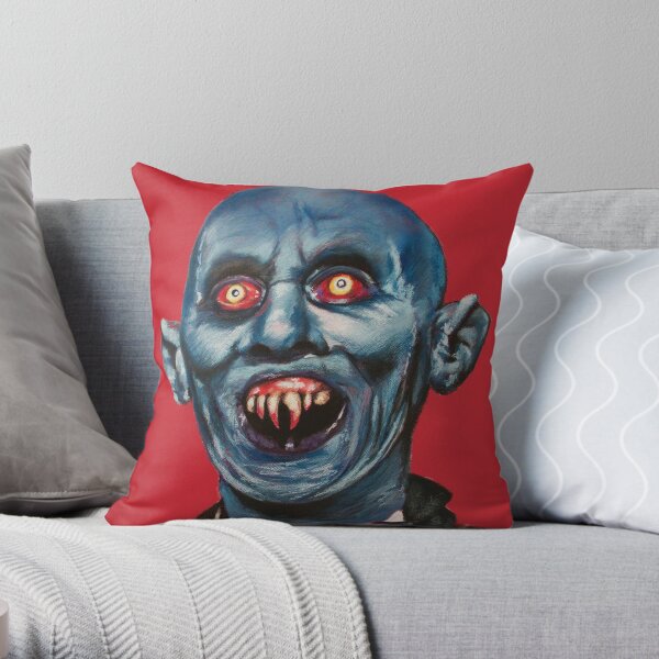Kurt Barlow from Salems Lot - Stephen King Throw Pillow