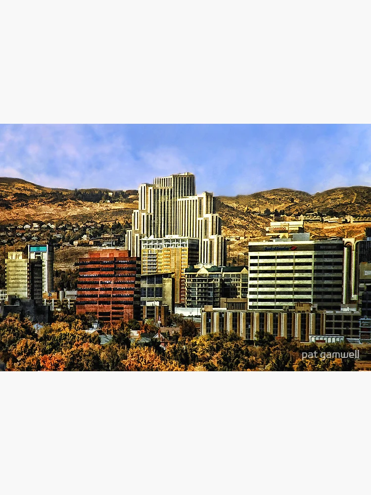 Thumbnail 3 of 3, Poster, Sunset Over Reno designed and sold by pat gamwell.