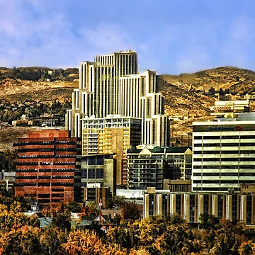 Artwork thumbnail, Sunset Over Reno by pat gamwell