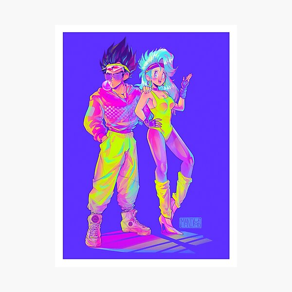 Living in the 80s Photographic Print