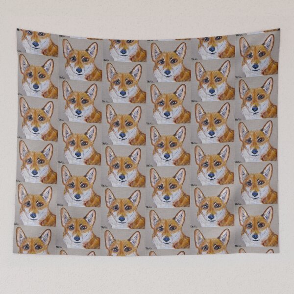 Item preview, Charlie the Corgi designed and sold by TraceyMackieArt.