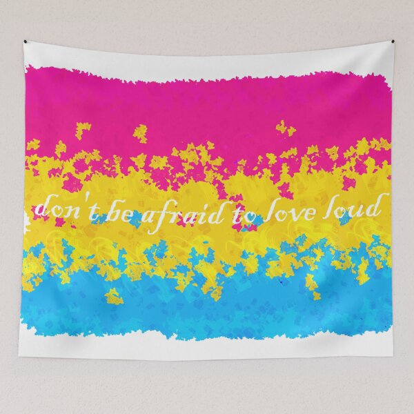 Item preview, "Love Loud" - Pansexual Pride Flag designed and sold by AutumnStars.