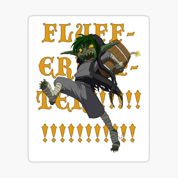 FlufferNutter Sticker