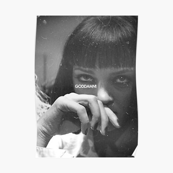mia wallace Póster