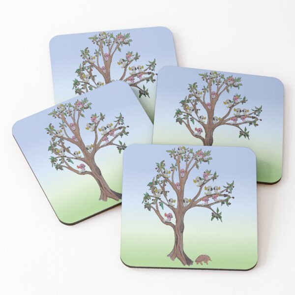 Item preview, The Echidna, a Gum Tree and all the cockatoos designed and sold by ABY-Creative.