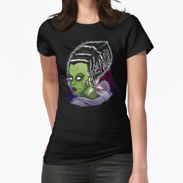 Bride of Frankenstein Fitted T-Shirt