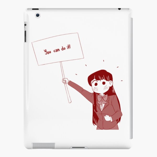 komi san can't communicate manga komi cat blush! iPad Case & Skin for Sale  by mushopea