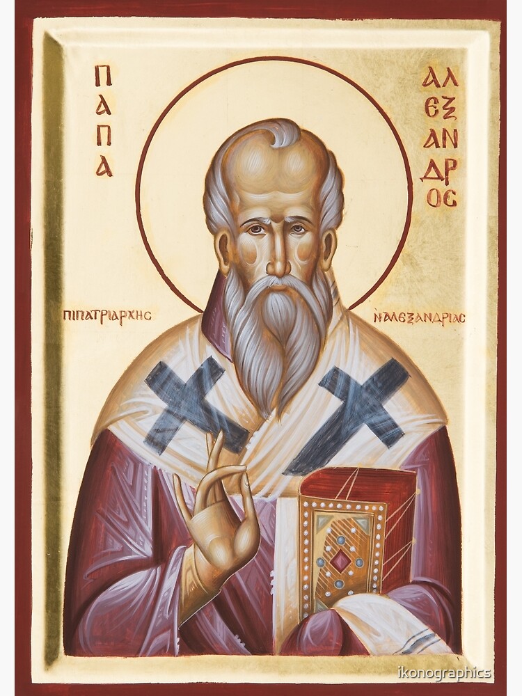St Alexander of Alexandria by ikonographics