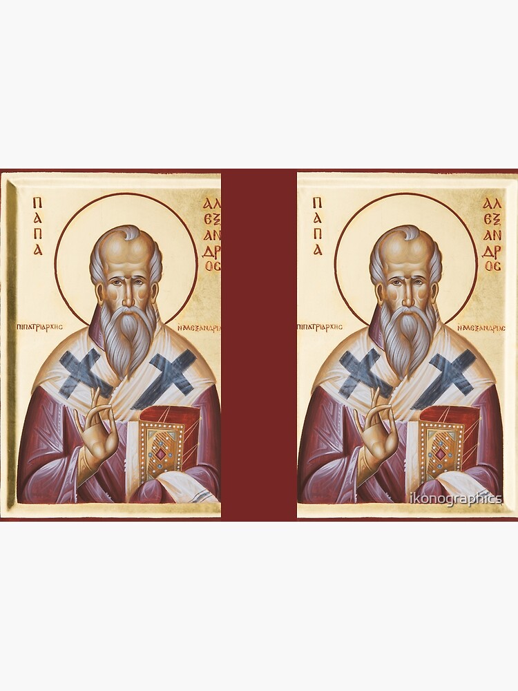 St Alexander of Alexandria by ikonographics
