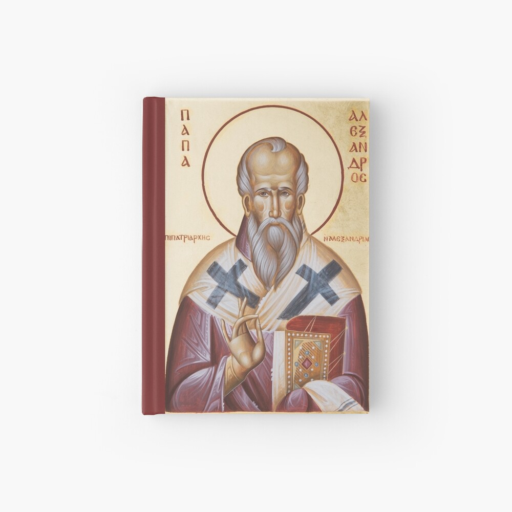 St Alexander of Alexandria Hardcover Journal