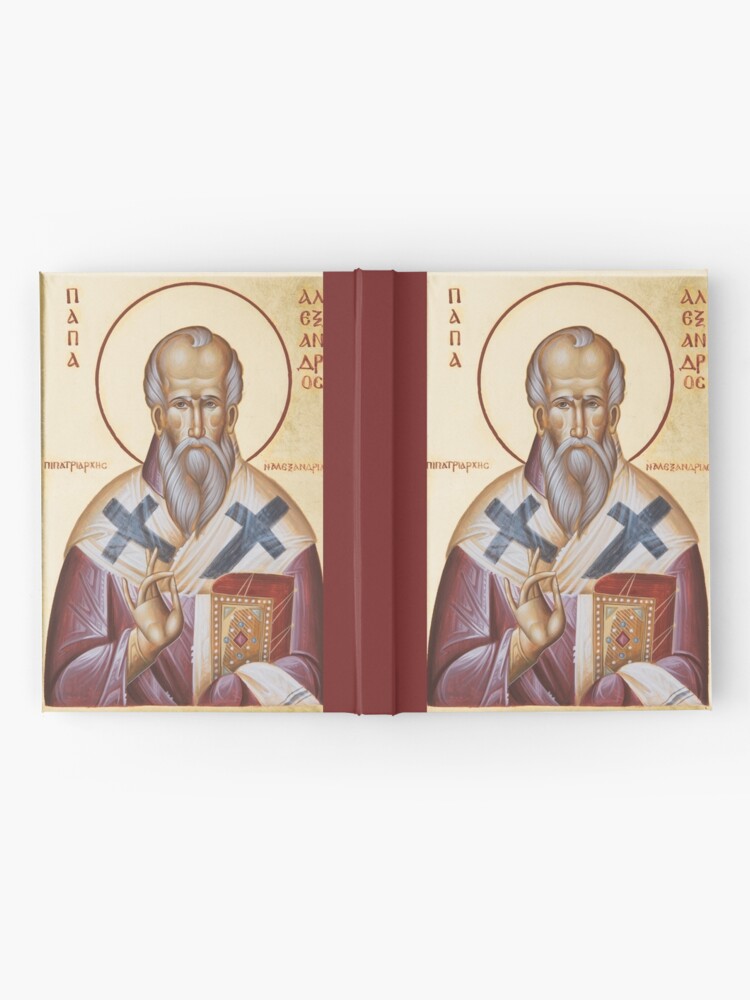 Alternate view of St Alexander of Alexandria Hardcover Journal