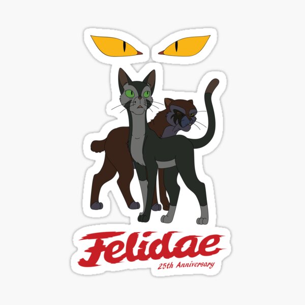 Felidae 25th Anniversary Sticker