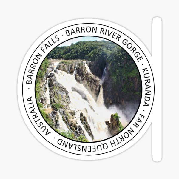 Barron Falls Sticker