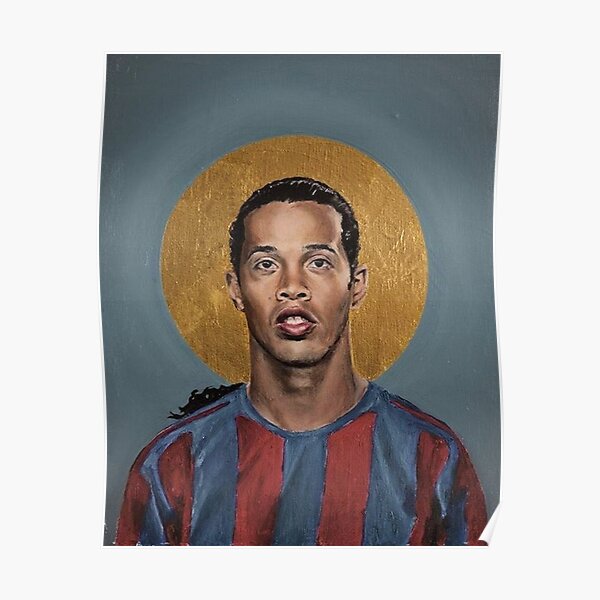 Art Ronaldinho Peinture Poster