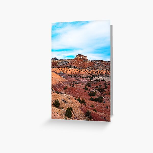 Item preview, Orange/Red New Mexico Landscape designed and sold by Enrique Andre.