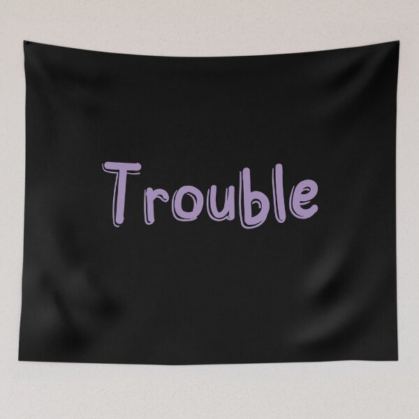 Item preview, Trouble with a matching Double (DOUBLE TROUBLE) designed and sold by jazzydevil.