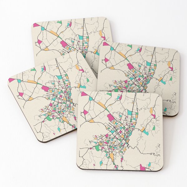 Item preview, Bogota, Colombia Street Map designed and sold by A Deniz Akerman.