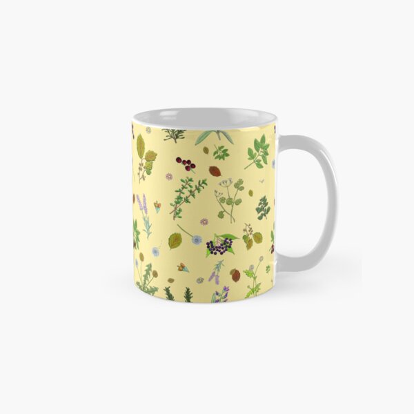 Item preview, herbs, berries and flowers big pattern designed and sold by studioMoSa.